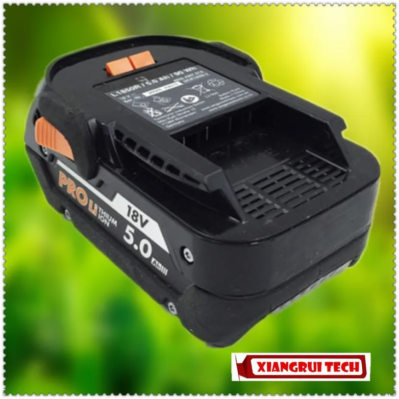 Используется AEG L1850R 18 в 5.0Ah высокая емкость электрический инструмент литий-ионный аккумулятор для RIDGID AEG инструменты