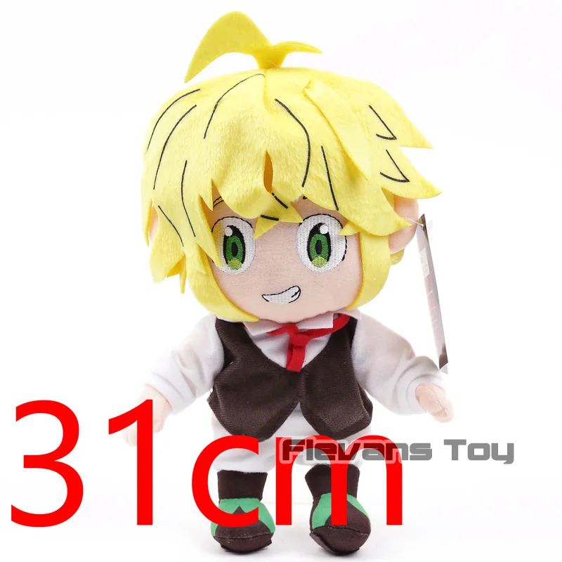 The Seven Deadly Sins Meliodas Ban Hawk плюшевая игрушка мягкая кукла - Цвет: Meliodas 31cm