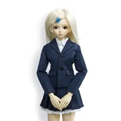 [Wamami] 300 # темно-синий костюм/платье 1/3 SD DOD БЖД Dollfie