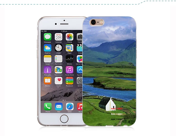 Crystal Clear Transparent Soft Silicon 0.3mm TPU Case for iPhone 6 plus 5 5s 4 4s |
