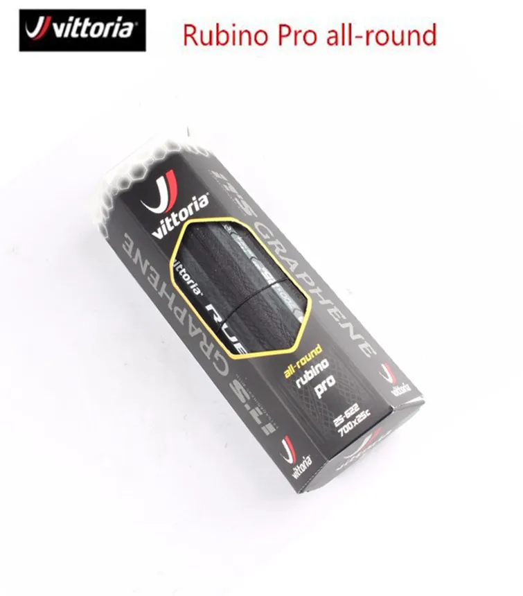 Vittoria Rubino Pro круглый дорожный велосипед Графен шина 700x25C черный