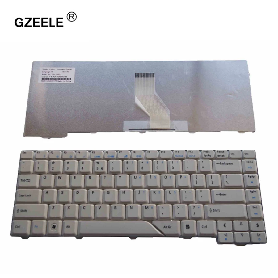 

GZEELE Keyboard for Acer Aspire 4210 4220 4520 4920 5220 5310 5520 5710 5720 5910 5920 5930 6920 6935 6935G US English keyboard