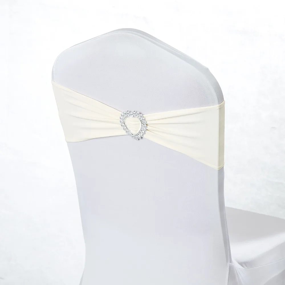 100 свадебное покрывало на стул из спандекса с сердечками ленты фиолетовые золотые розы Тиффани розовые пояса на стул для украшения свадебной вечеринки банкета