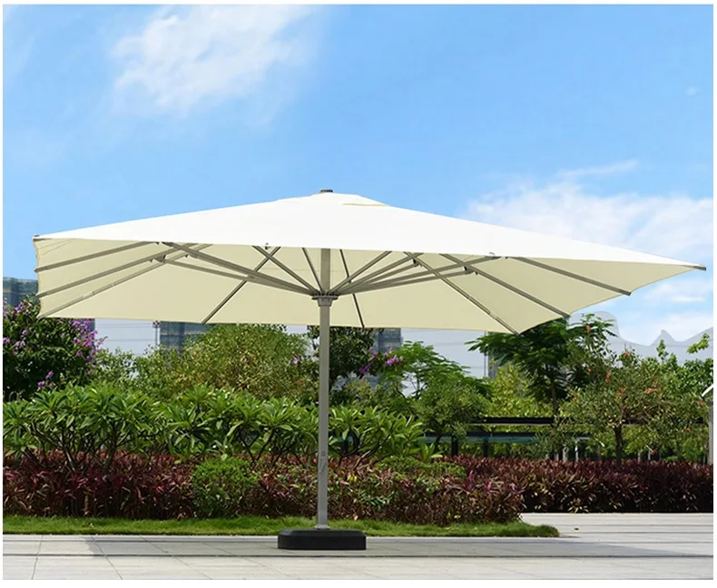 Дополнительные размеры 5x5 м/6x6 м зонтики для лужайки пляж задний двор вне событий