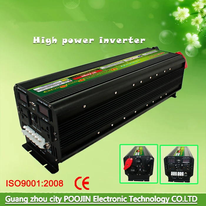Belttt 5000w Ups Power Inverter Single Phase Output Type Dc12vac220v