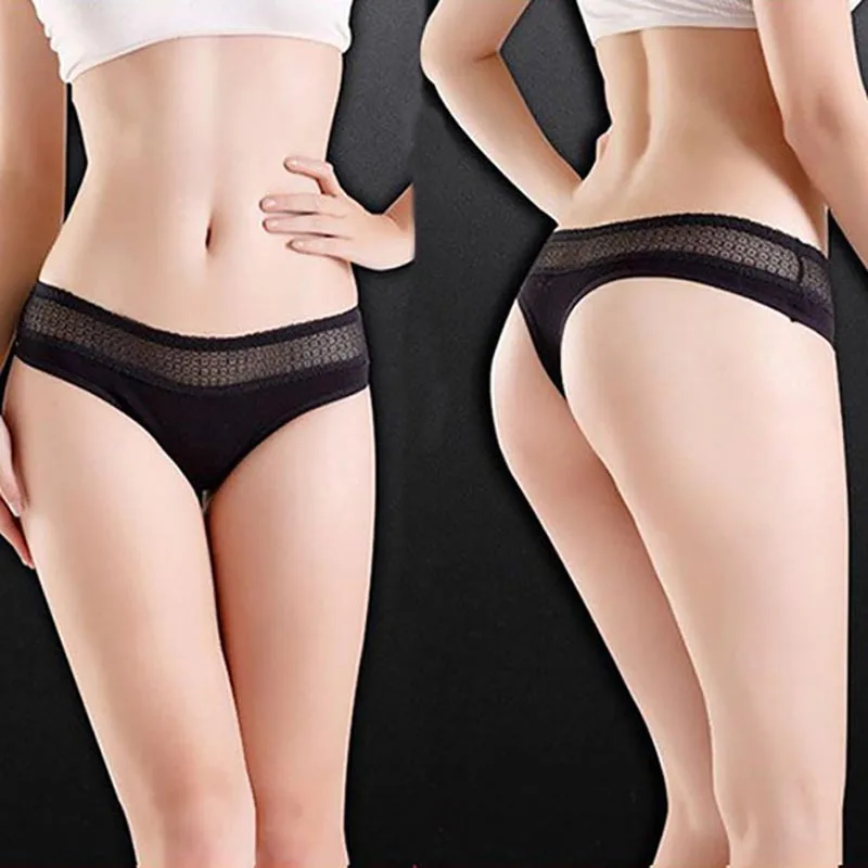 

Women Underwear Lingerie Sexy cotton Panties for Women String Thongs Solid Seamless G-String Briefs Panties Underwear Free Ship