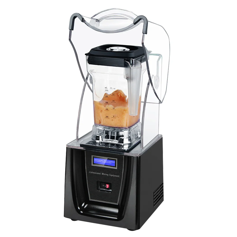 Xeoleo Commercial High performance blender Sound insulation 1800W Food mixer 2L Heavy duty Blender BPA Free Mute Smoothie maker