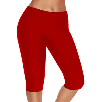 

High Waist Push Up Fitness Leggings Crop Wide Waistband Cycling Short Leggings New Workout Jogging For Women Training Leggings