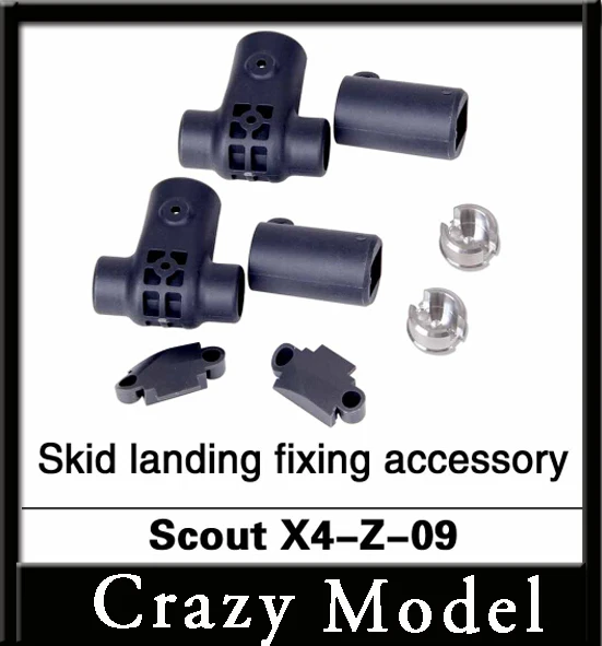 

Free Shipping 100% Original Walkera Scout X4 FPV RC Quadcopter Drone Spare Parts Skid landing fixing accessory Scout X4-Z-09