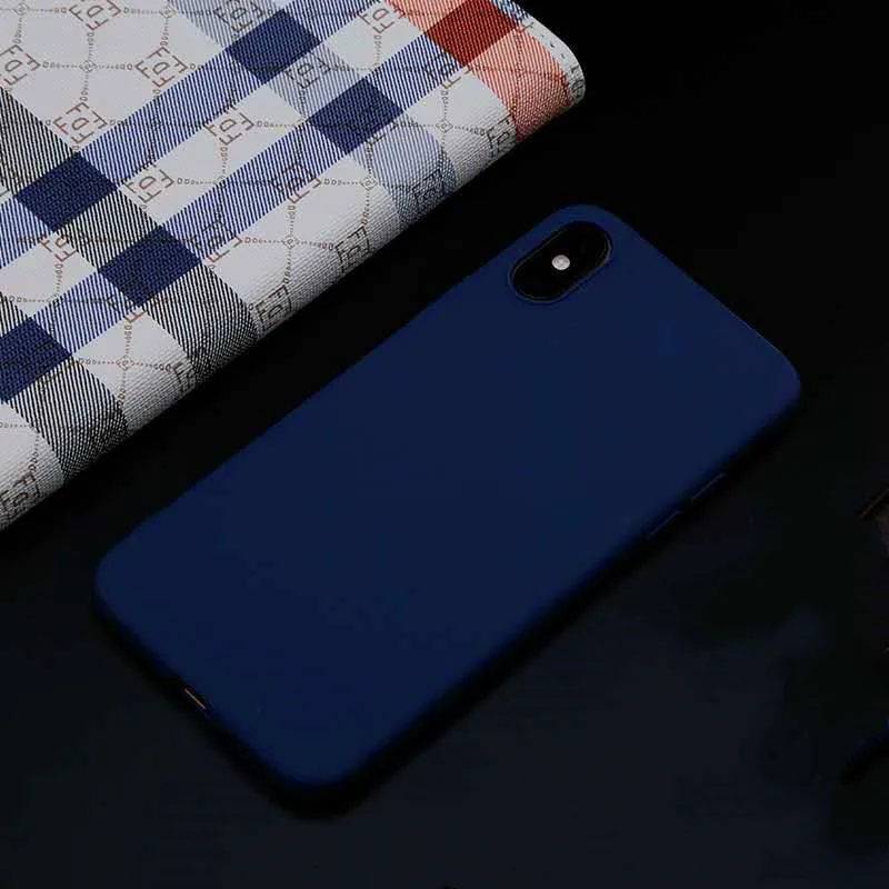 Роскошные мягкие матовые цветные чехлы на заднюю панель HKGK для Apple ...