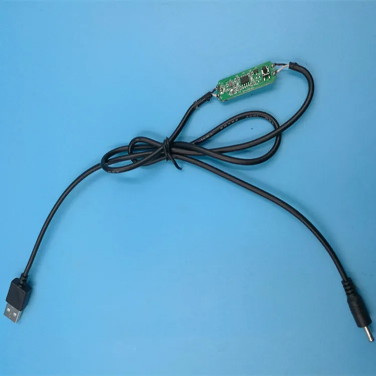 10 шт. USB три провода регулирования температуры переключатель синхронизации 3 цвета индикаторная лампа DC головка регулировка скорости линии переключатель лампы