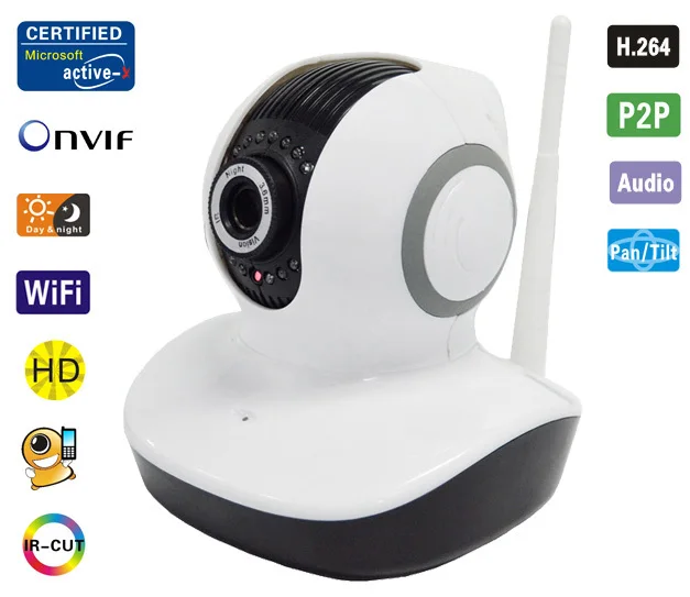 Wireless IP Camera HD 720P Megapixel WIFI camera Home Security Cameras Support TF SD Card Indoor two Audio Pan Tilt P2P IP Cam neo coolcam hd 720p megapixel dome ip camera wifi pan tilt rotate p2p wireless support sd card ir night vision two way audio