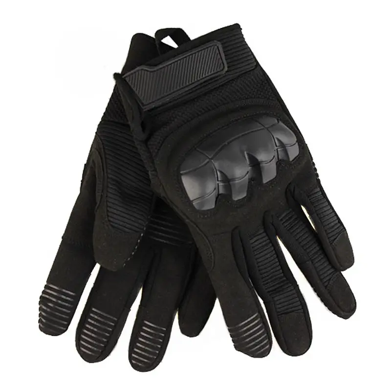 Военные тактические уличные спортивные перчатки, мужские походные перчатки с полным пальцем, защитные армейские мужские перчатки черного и зеленого цвета