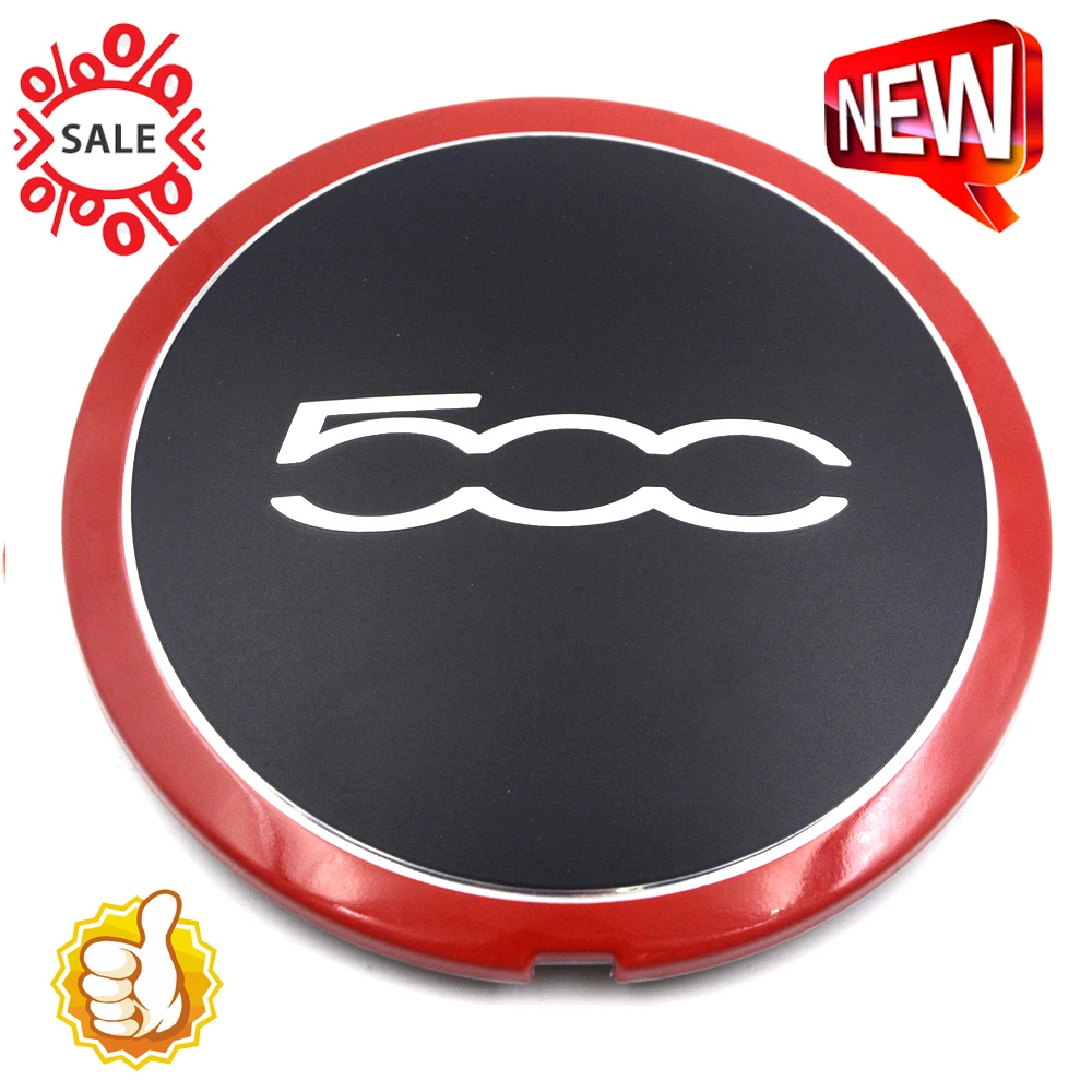 Колпачок ступицы колеса из сплава для Fiat 133/Chrysler OEM Abarth 500 2012 часть # 68078419AC 68078421AC