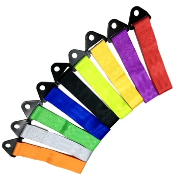 

Christmas Gift Towing Rope High Strength Nylon trailer Tow Ropes Racing Car Universal Tow Eye Strap Tow Strap Bumper Trailer