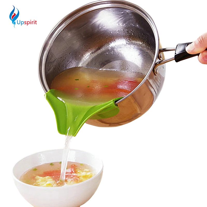 

New Coming Creative Kitchen Gadgets Pour Soup Anti-spill and Leak Soup Deflector Useful Home Kitchen Specialty Tools