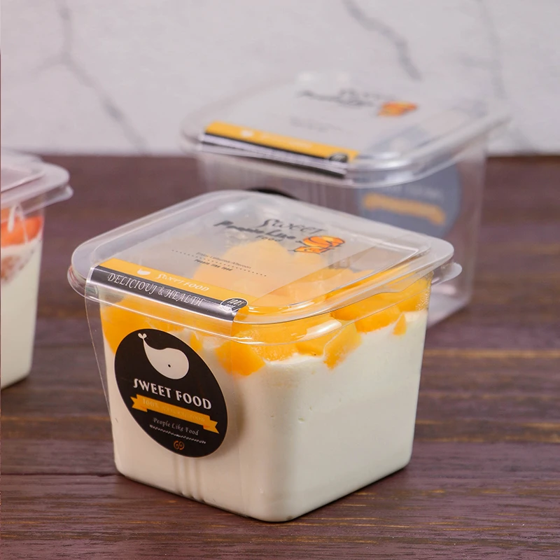 50 Pcs 400ml Clear Plastic Jelly Cups Pudding Cup Dessert Fruit Cake Mousse Yogurt Ice Cream Cup Salad Tiramisu Storage Boxes Dolls Accessories Aliexpress