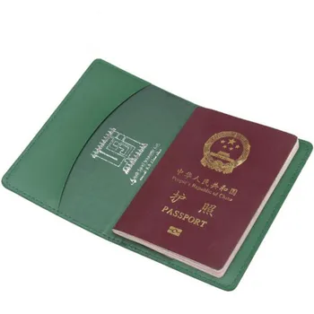 

PU Leather Credit Card Passport Protector Cases Portable Travel Id Card Holder for Women Men Saudi Arabia Passport Cover
