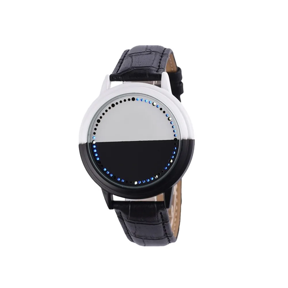

New Women Luxury Leather Geneva Neutral Watches man Watch Cheap Lady Girls Wristwatches Gift Hours Geneva relojes mujer clock