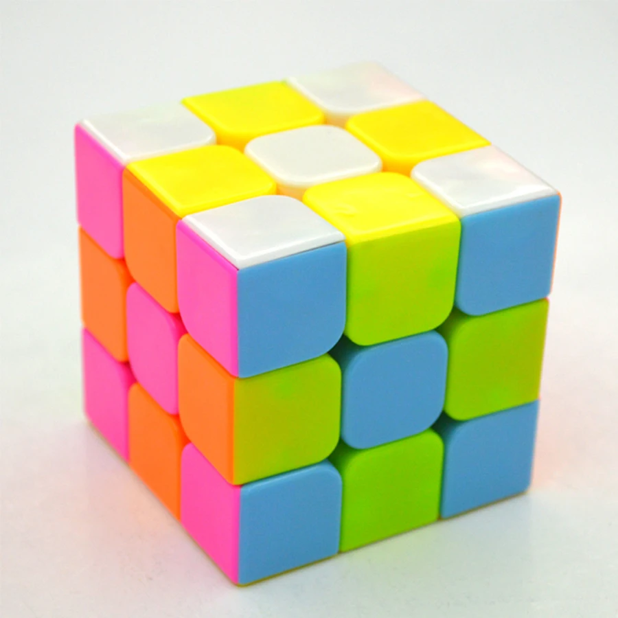Wilscoil Classic 3x3x3 Cubo Magico speed Pzzle Cube Brain Taeser Profissional Детские обучающие игрушки и