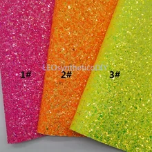 1 шт. 21X29 см неоновые флуоресцентного цвета с эффектом блестящей кожи для изготовления ювелирных изделий Луки аксессуары leosyntheticodiy T118