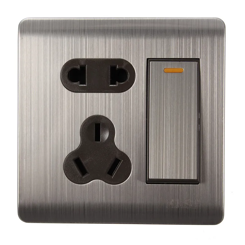 For Smart Home 1 Gang 2 Ways Wall Switch Socket 86 Type
