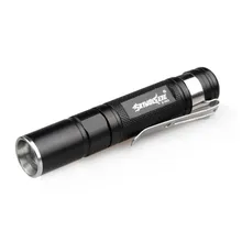 2017 Mini Zoomable Q5 LED Flashlight Torch Super Bright Light Lamp Adjustable Focus Fit AAA Battery Wholesales NOM10
