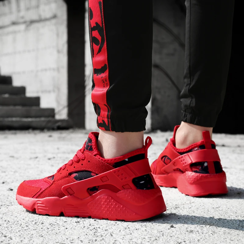 

Running Shoes Man 2018 Braned Black White Sports Shoes Men Sneakers Zapatos Corrientes Verano Red Chaussure Homme De Marque