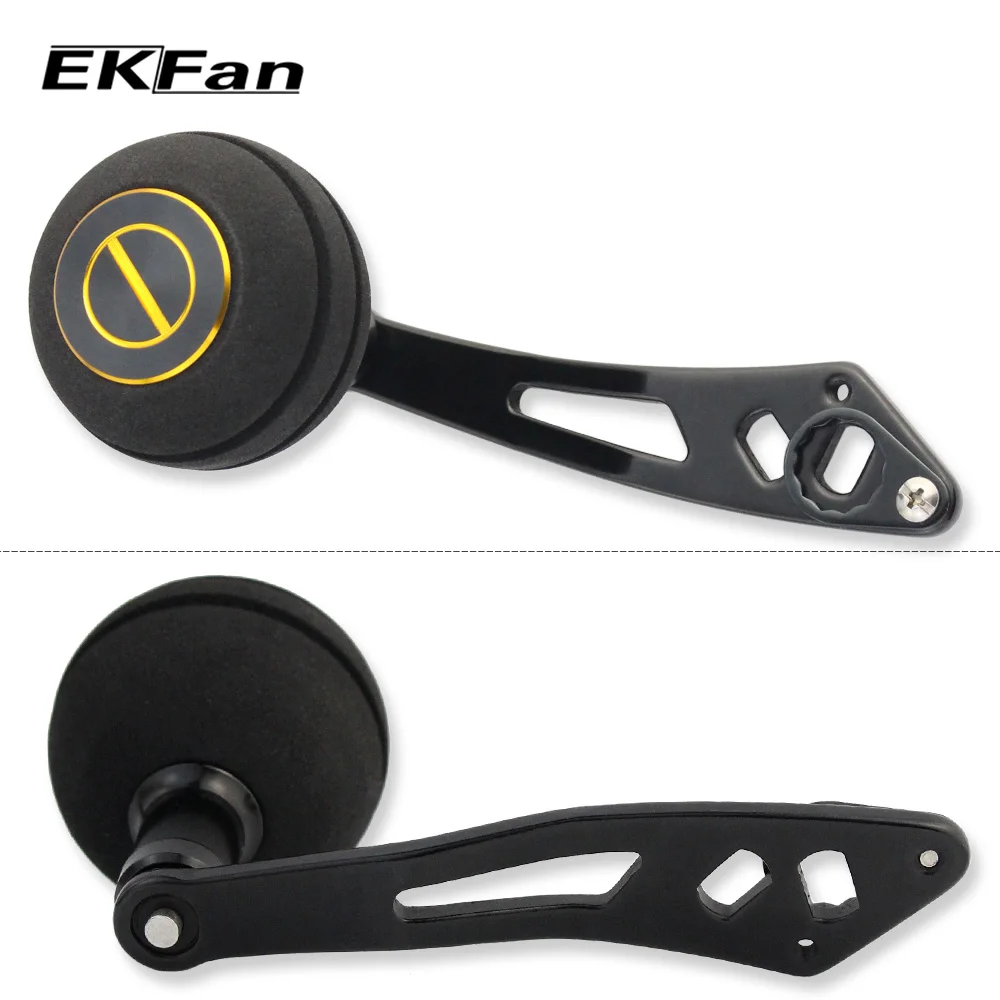 EKFan Fishing Reel Handle Length 92mm Aluminum Handle & 40MM EVA Knob 8*5mm  Hole Fit Dai Fishing accessories - AliExpress