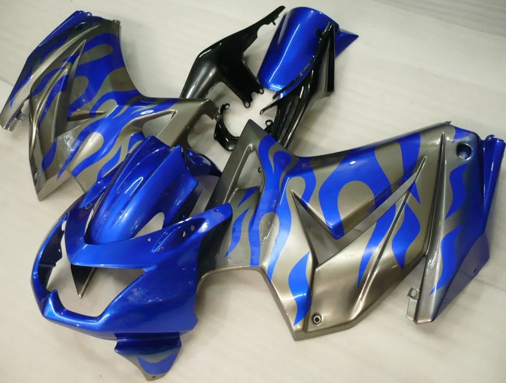 

New Injection mold motorcycle Fairing kit for Kawasaki ninja 250r 250 2008-2014 EX250 08 09 10 11 12 13 14 fairings blue gray