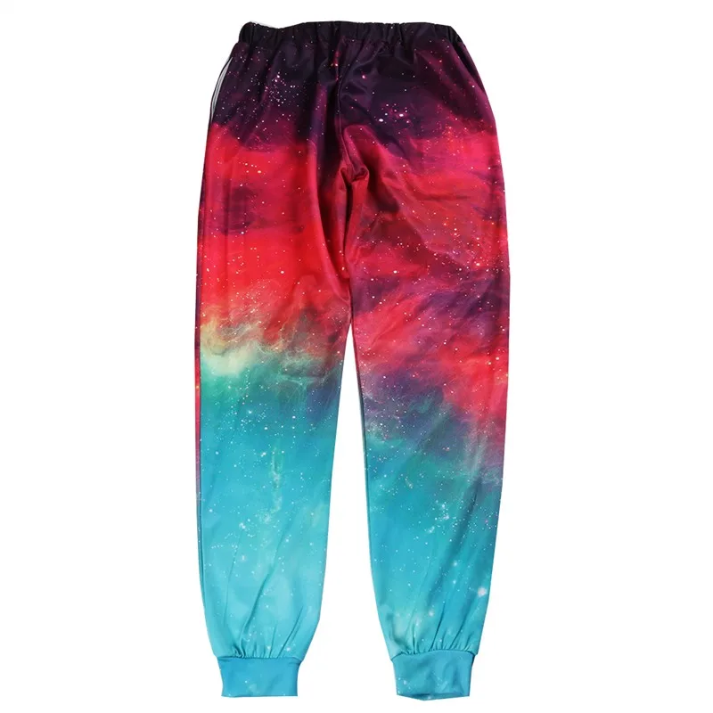 2019 جديد الفضاء/غالاكسي بنطال رياضي الرجال تركيبها النشطة ركض Sweatpants الذكور السراويل الترنك خليط سراويل تقليدية رجل