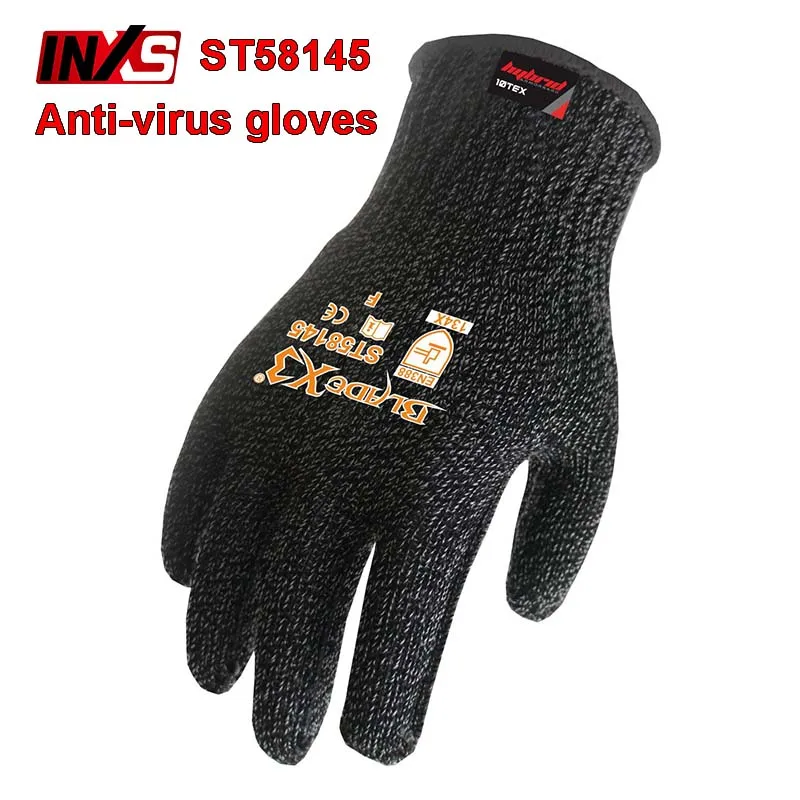 us 7 56 15 off inxs st58145 bladex3 cut proof gloves comfortable breathable protective gloves machine made hukou strengthen safety gloves in safety cut proof gloves