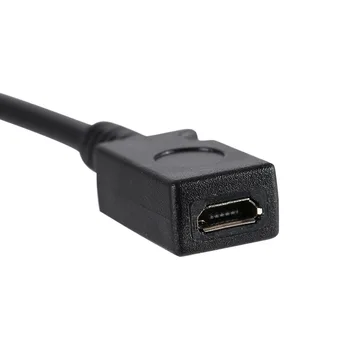 

USB 2.0 Mini 5-Pin Male to Micro Female Adapter Cable 15cm DU55