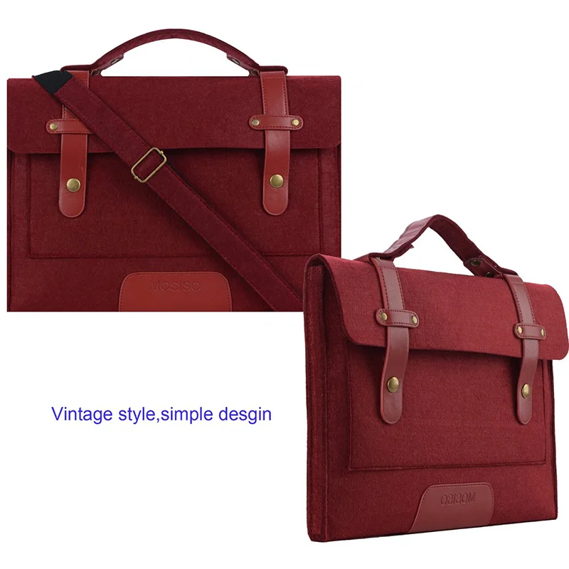 2016 Tablet Felt High Quality 11.6inch 13.3inch 15.6inch Shoulder PC Cases Laptops Bag For Macbook air pro,Free Shipping