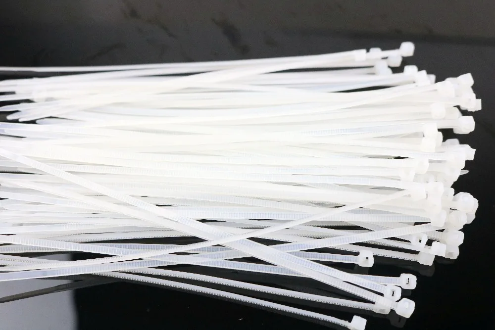 1000 piece 4/" Inch Nylon Cable Ties 5 Color Zip Tie Wrap High Viz Wire Strap