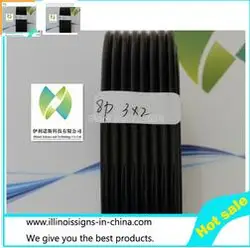 

Black 8 line solvent UV ink tube 3mm*2mm