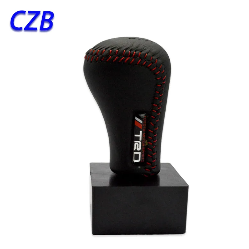 New arrive 2016 Universal Manual Interior Parts Gear Stick Shift Shifter Lever Knob TRD Marches Fast shipping