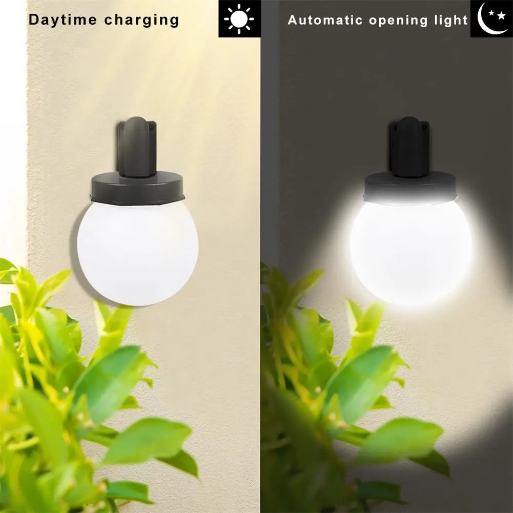 3W Solar LED Wall Light Outdoor Waterproof Wall Lamp IP65 Solar Garden Courtyard Corridor Porch Lights