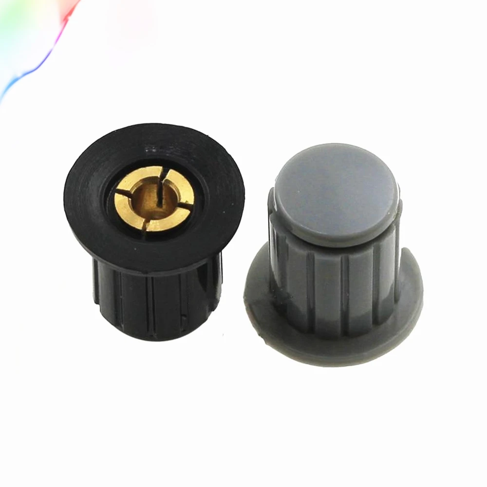 

5PCS black knob button cap is suitable for high quality WXD3-13-2W - turn around special potentiometer knob Free shopping