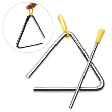 Children font b Toy b font Musical Instrument Rhythm Band Triangle Educational Preschool font b Toys