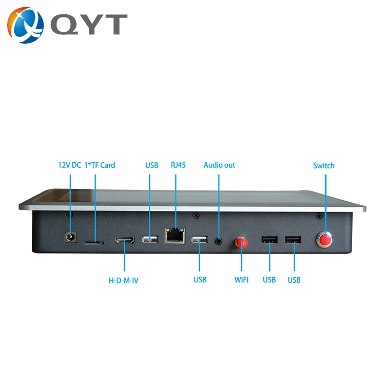 2019 Новое поступление 10,1 "все в одном промышленный сенсорный экран панели ПК низкая цена