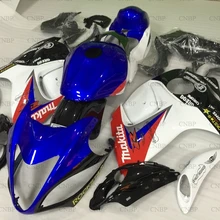 Для Suzuki GSXR1300 2008- Пластик Обтекатели Gsx 1300R 08 09 обтекатели GSXR 1300 10 11 белого и синего цвета красный мотоциклов обтекателя