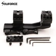 Dute диаметр 24,5/30 мм прицела QD с 4 слотами кольцо База крепление адаптер подходит Вивер рейку крепление для винтовки Охота