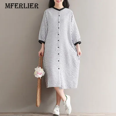 Women-Summer-Dress-Casual-Vestido-de-renda-Cotton-Linen-Dress-Beach-Stripped-Short-Sleeve-Dresses-Women.jpg_640x6401