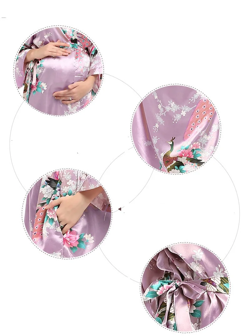 Женское сексуальное длинное шелковое кимоно халат для ванной Babydoll нижнее белье Пояс банный халат ночная рубашка женская ночная сорочка Vestido de noche