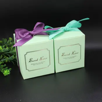 

AVEBIEN 20pcs Hot Top Grade Romantic Vindication Jewelry Box Sweet Wedding Party Decoration Supplies Chocolate Paper Gift Box
