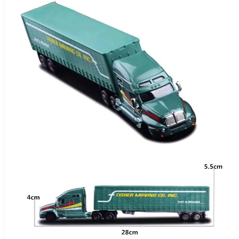 Легкосплавные Автомобили, 1: 60 Легкосплавные строительные автомобили, Коллекционная модель грузовика, Литые и игрушечные транспортные средства, экскаваторы, грузовики Игрушечная машина - Цвет: Container truck