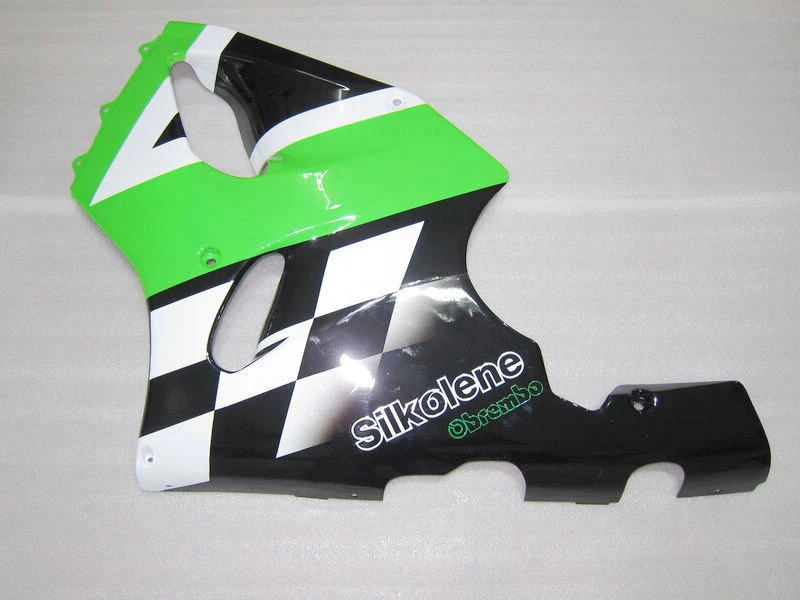 Комплект обтекателей из АБС пластика для Kawasaki ZX 7R 1996 2003 NINJA zx7r 96 97 98 99 00 01 02 03 белый