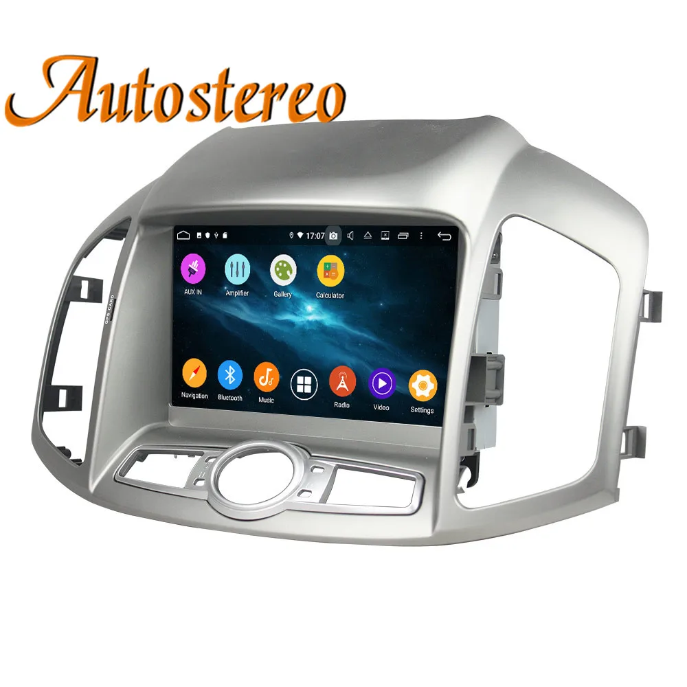 Top Android 9 Car CD DVD player AutoStereo GPS navigation for CHEVROLET CAPTIVA 2012+ multimedia Satnav headunit radio tape recorder 10