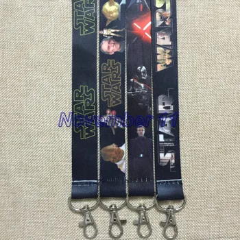 

Lot 50Pcs mixed cartoon Star Wars Phone Lanyards MP3 Strap Lanyards NECK Lanyard Charm WW450